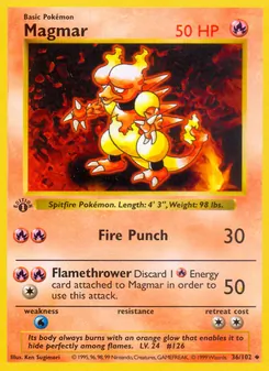 Magmar, Base Set 36