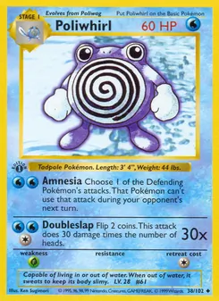 Poliwhirl, Base Set 38