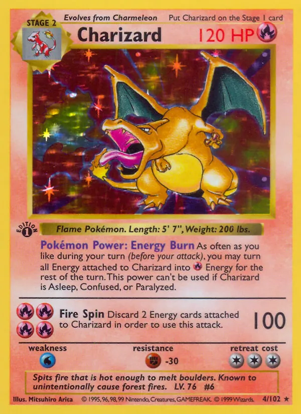 Charizard, Base Set 4