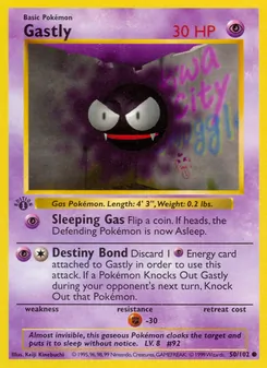 Gastly, Base Set 50