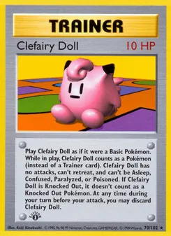 Clefairy Doll, Base Set 70