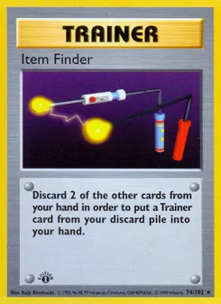 Item Finder, Base Set 74