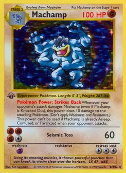 Machamp, Base Set 8