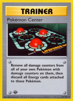 Pokémon Center, Base Set 85