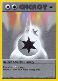 Double Colorless Energy, Base Set 96