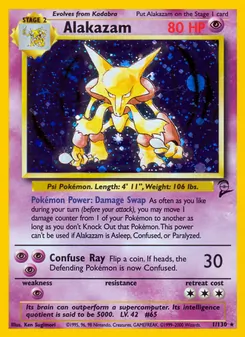 Alakazam, Base Set 2 1