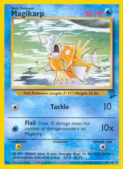 Magikarp, Base Set 2 50