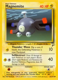 Magnemite, Base Set 2 79