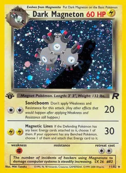 Dark Magneton, Team Rocket 11