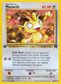 Meowth, Team Rocket 62