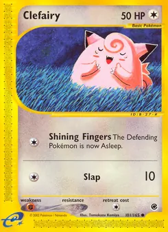 Matching English Clefairy card