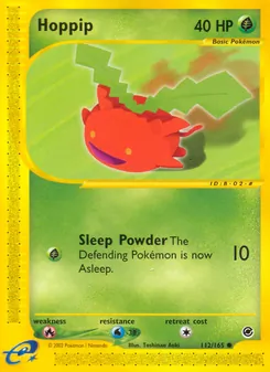 Matching English Hoppip card