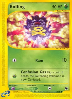 Matching English Koffing card