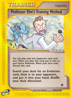 Matching English Professor Elm's Training Method card
