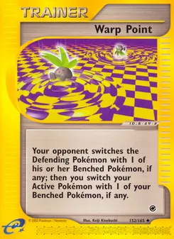 Matching English Warp Point card