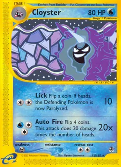 Matching English Cloyster card