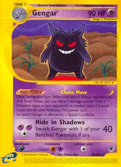 Matching English Gengar card