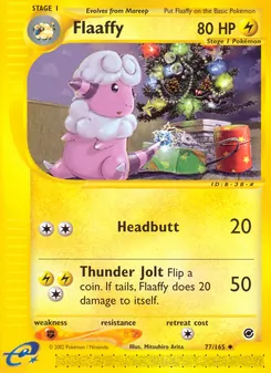 Matching English Flaaffy card