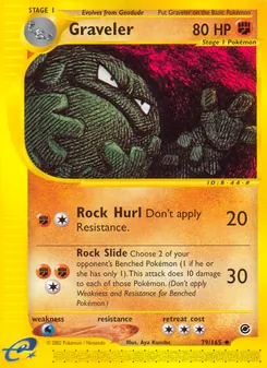 Matching English Graveler card