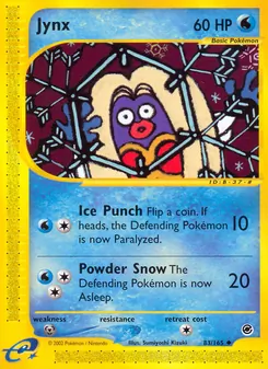 Matching English Jynx card