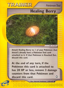 Healing Berry, Aquapolis 125