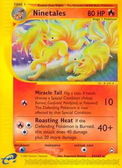 Ninetales, Aquapolis 25