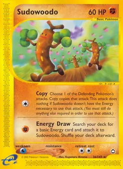 Sudowoodo, Aquapolis 36
