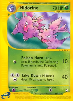 Nidorino, Aquapolis 55