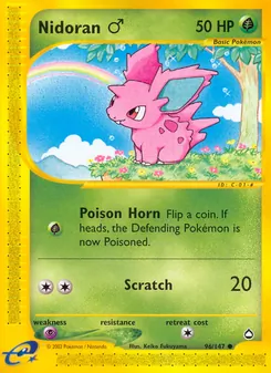 Nidoran ♂, Aquapolis 96