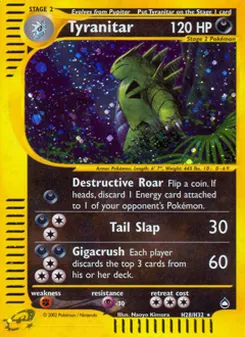 Tyranitar, Aquapolis H28