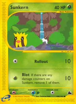 Sunkern, Skyridge 106