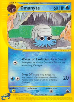 Omanyte, Skyridge 41