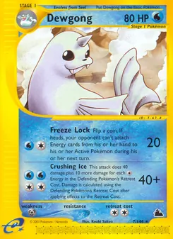 Dewgong, Skyridge 7