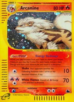 Arcanine, Skyridge H02