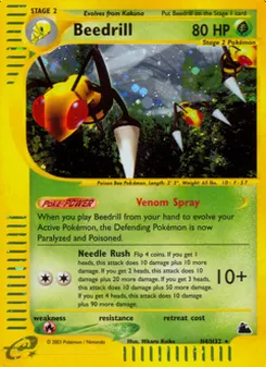Beedrill, Skyridge H04