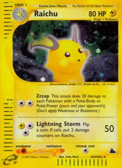 Raichu, Skyridge H25