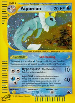 Vaporeon, Skyridge H31