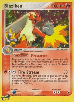Blaziken, Ruby & Sapphire