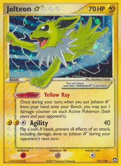 Jolteon ☆, Power Keepers 101