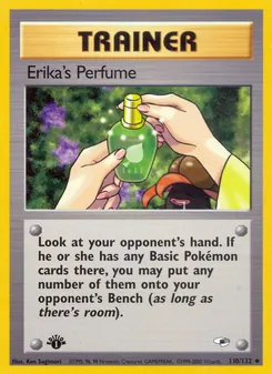 Matching English Erika's Perfume card