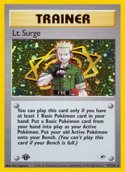 Lt. Surge, Gym Heroes 17