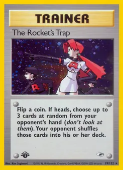 Matching English The Rocket's Trap card