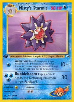 Misty's Starmie, Gym Heroes 56