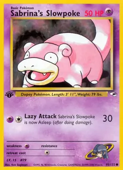 Sabrina's Slowpoke, Gym Heroes 95