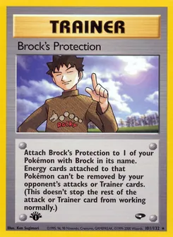 Brock's Protection, Gym Challenge 101