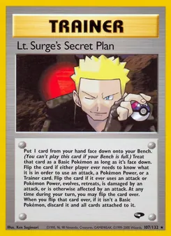 Lt. Surge's Secret Plan, Gym Challenge 107