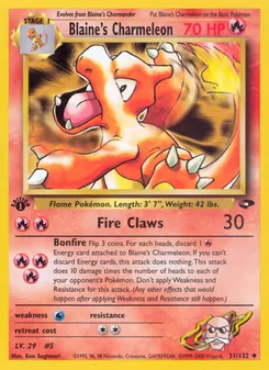 Blaine's Charmeleon, Gym Challenge 31