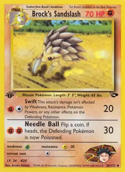Brock's Sandslash, Gym Challenge 36