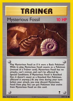 Mysterious Fossil, Legendary Collection 109
