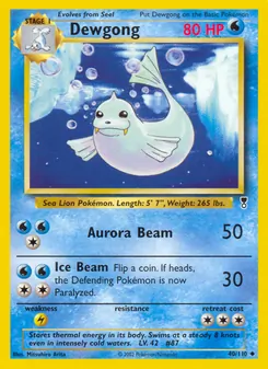 Dewgong, Legendary Collection 40